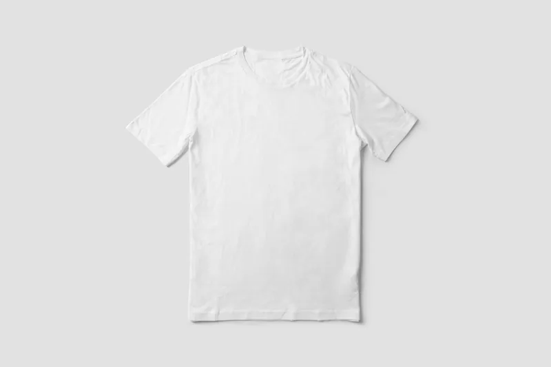 T-shirt blanc en coton bio, M / 38 · Très bon état