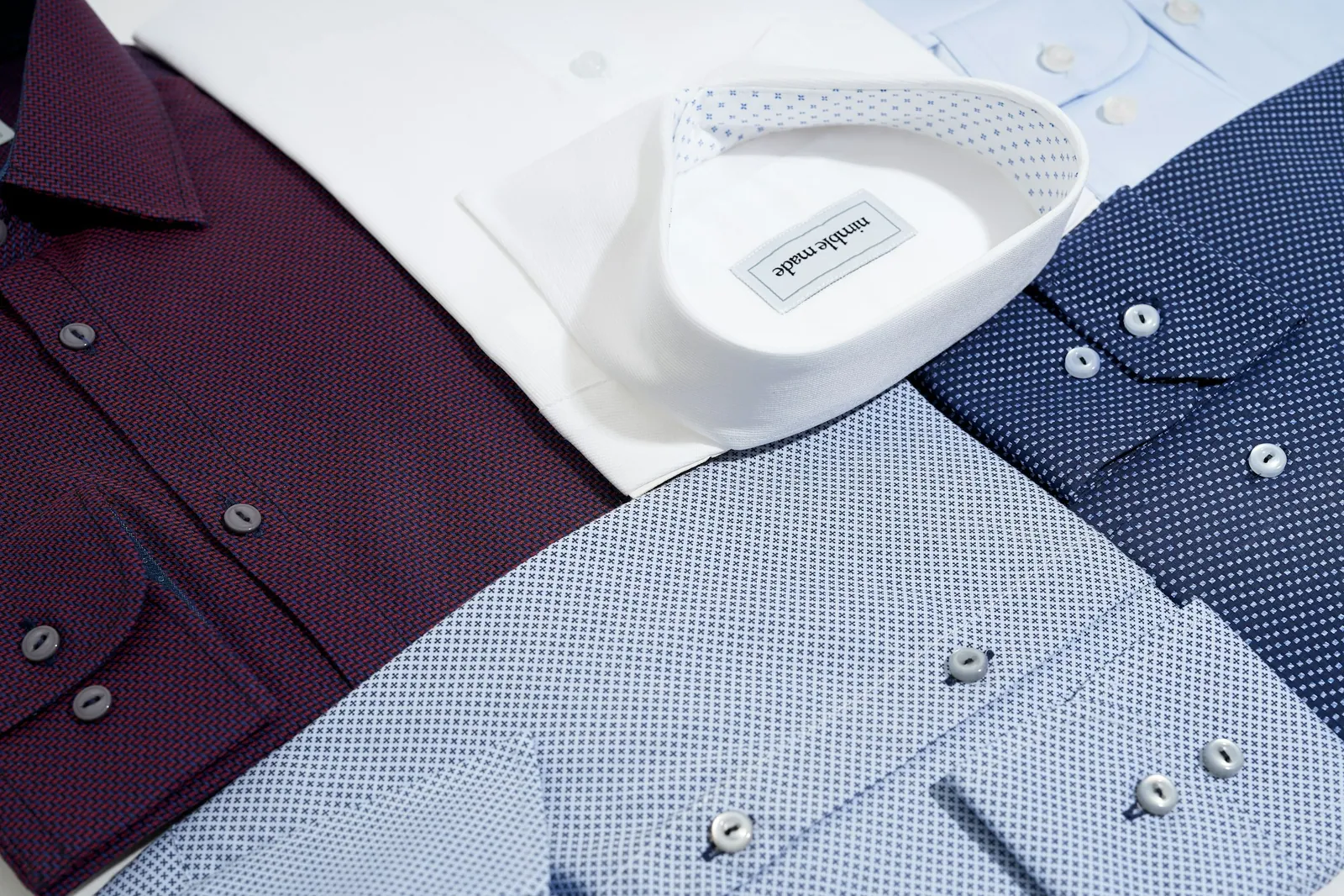 Chemise bordeaux coupe slim