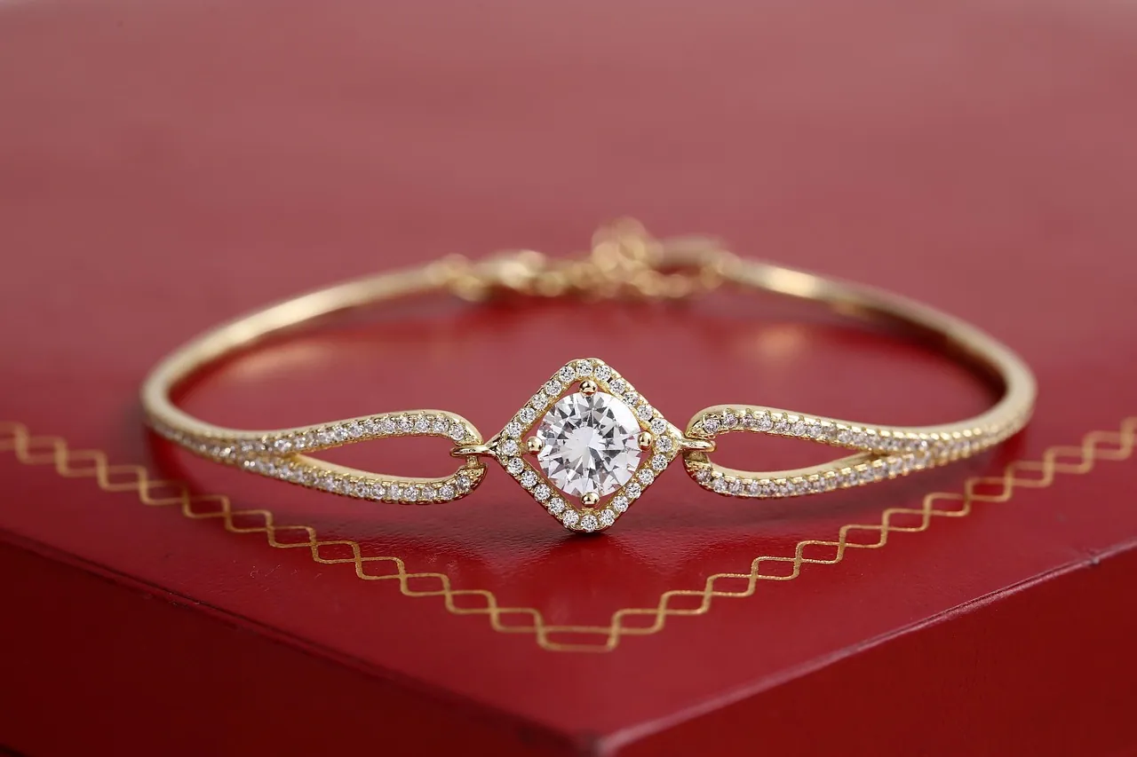Bracelet plaqué or rose