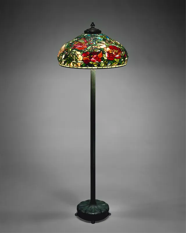 Lampadaire vintage en laiton, Good