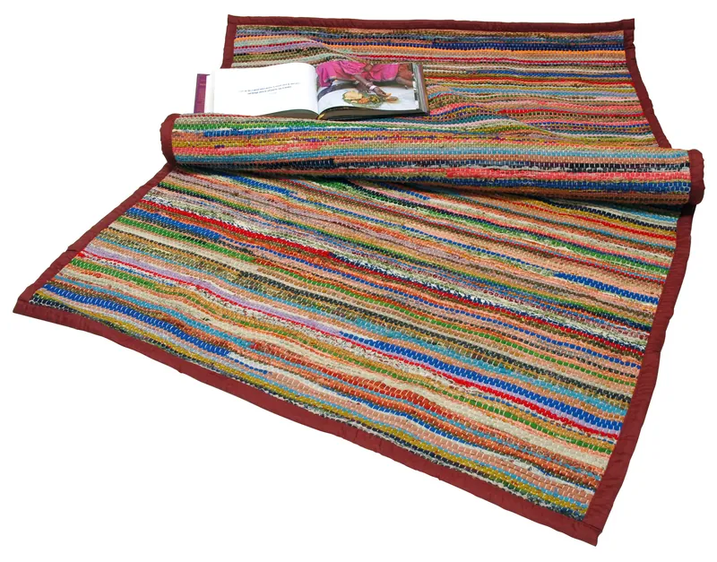 Tapis boucherouite coloré 100 × 160, جديد بدون ملصق
