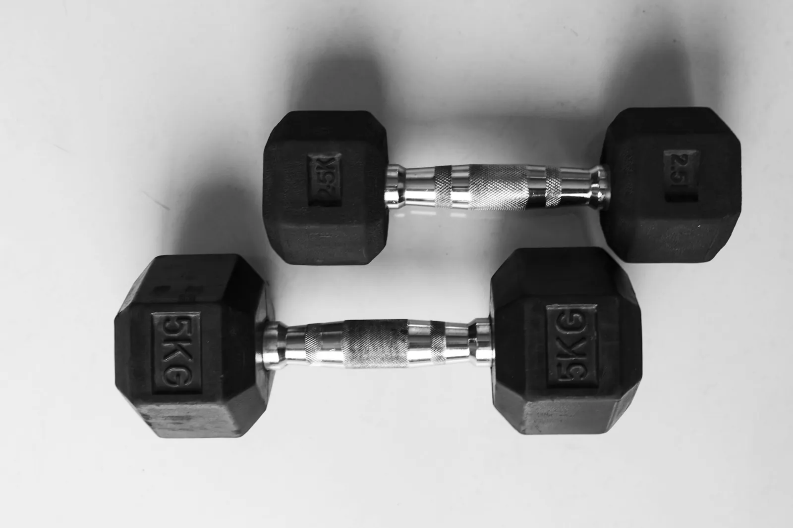 Paire d’haltères hexagonaux 2 × 10 kg
