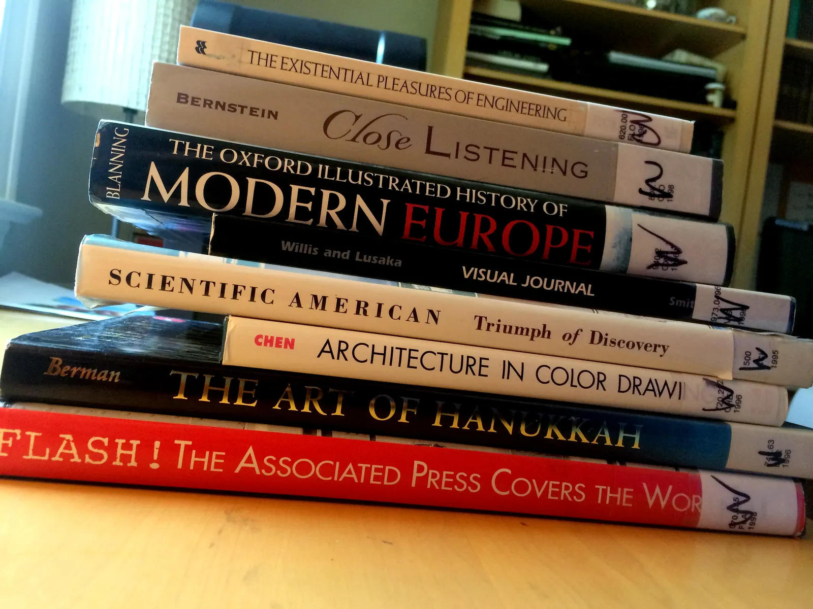 Six livres d’art et de design