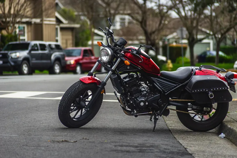 Honda Rebel 500 rouge, 2021, حالة جيدة جدا