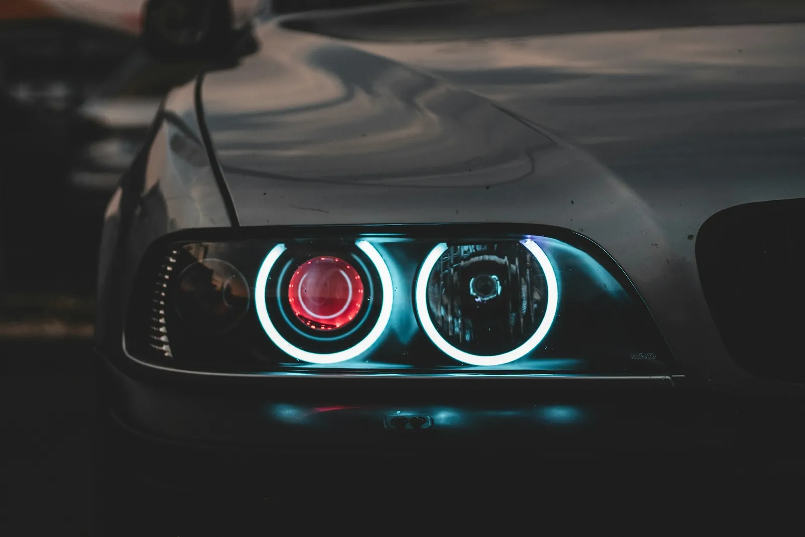 Paire de phares avant à LED