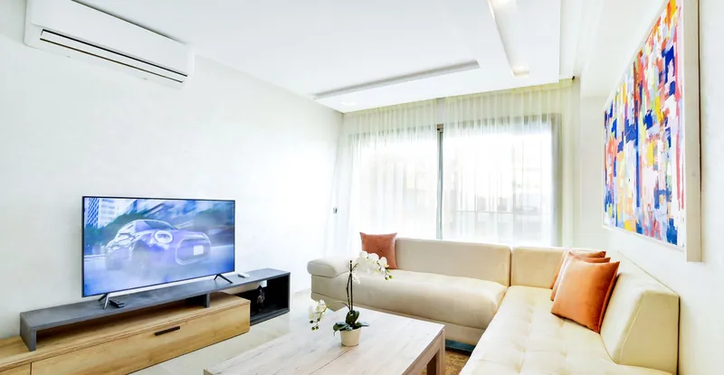 Appartement 3 pièces lumineux, 92 m², Maârif
