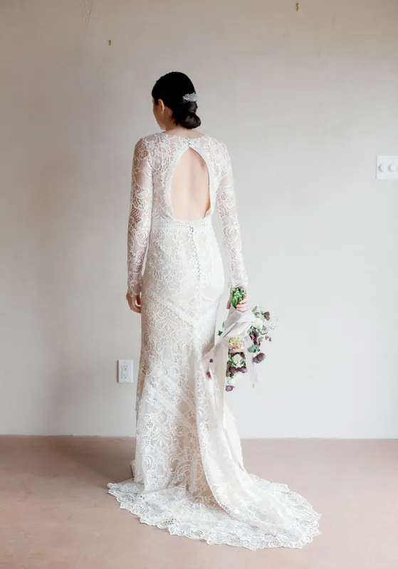 Robe de mariée sirène en dentelle, XS / 34 · حالة جيدة جدا
